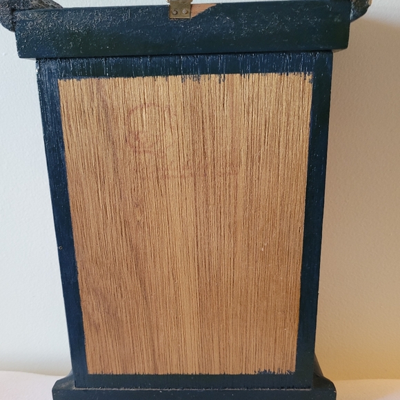 Vintage miniature doll house hutch armoire storage shelving unit - Picture 10 of 13